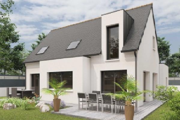 terrain+maison Saint-Yvi 310000€